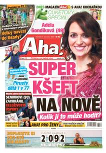 Obálka Aha! - 27.7.2023