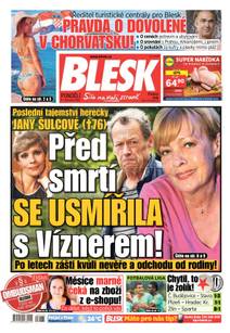 Obálka BLESK - 31.7.2023