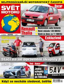 Obálka SVĚT MOTORŮ - 31/2023