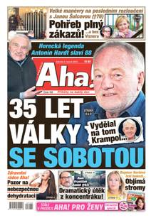 Obálka Aha! - 5.8.2023