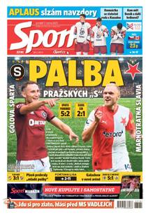 Obálka Sport - 7.8.2023