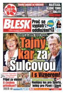 Obálka BLESK - 8.8.2023