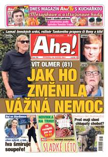 Obálka Aha! - 10.8.2023