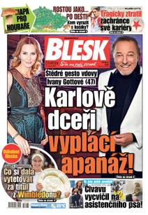 Obálka BLESK - 10.8.2023