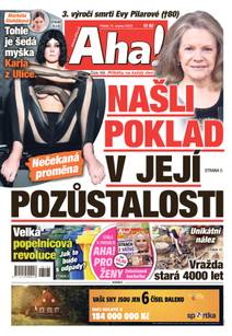 Obálka Aha! - 11.8.2023