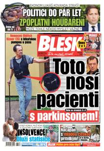 Obálka BLESK - 12.8.2023