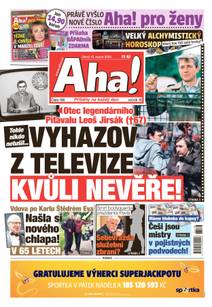 Obálka Aha! - 15.8.2023