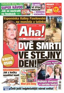 Obálka Aha! - 16.8.2023