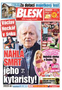 Obálka BLESK - 16.8.2023