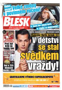 Obálka BLESK - 17.8.2023