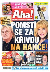 Obálka Aha! - 22.8.2023