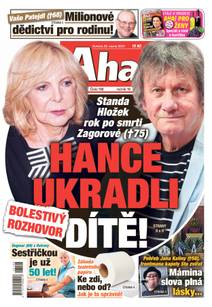 Obálka Aha! - 26.8.2023