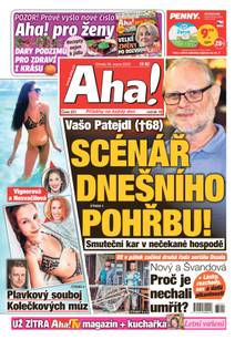 Obálka Aha! - 30.8.2023