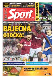 Obálka Sport - 1.9.2023