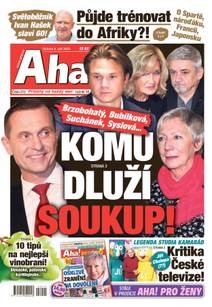 Obálka Aha! - 9.9.2023