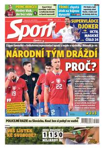 Obálka Sport - 12.9.2023