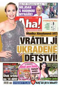 Obálka Aha! - 29.9.2023