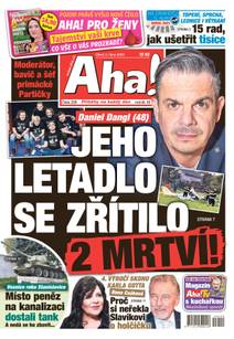 Obálka Aha! - 3.10.2023