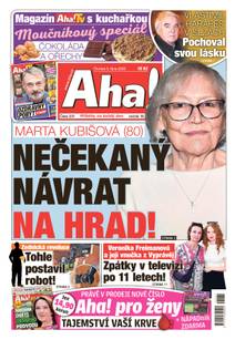 Obálka Aha! - 5.10.2023