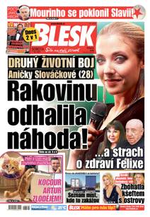 Obálka BLESK - 7.10.2023