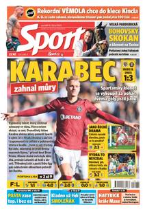 Obálka Sport - 9.10.2023