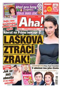 Obálka Aha! - 11.10.2023