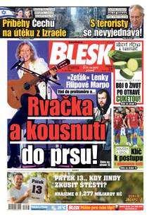 Obálka BLESK - 12.10.2023