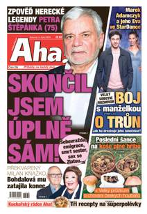 Obálka Aha! - 14.10.2023