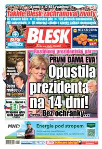 Obálka BLESK - 16.10.2023