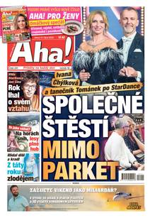 Obálka Aha! - 17.10.2023