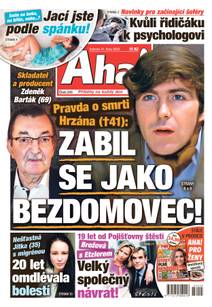 Obálka Aha! - 21.10.2023