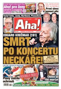 Obálka Aha! - 24.10.2023