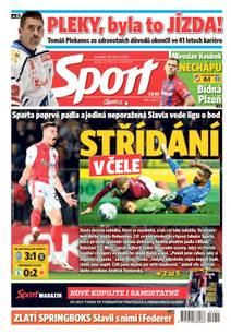 Obálka Sport - 30.10.2023