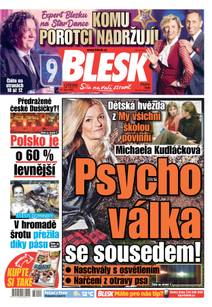 Obálka BLESK - 31.10.2023