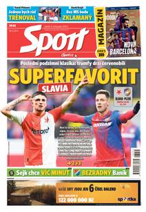 Obálka Sport - 3.11.2023