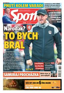 Obálka Sport - 8.11.2023