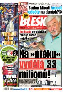 Obálka BLESK - 11.11.2023