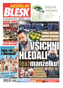 Obálka NEDĚLNÍ BLESK - 46/2023