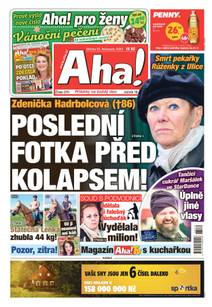 Obálka Aha! - 22.11.2023