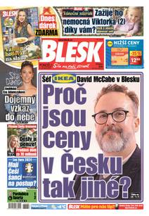 Obálka BLESK - 4.12.2023