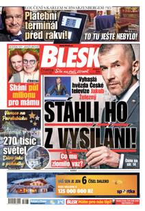 Obálka BLESK - 7.12.2023