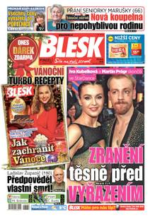 Obálka BLESK - 11.12.2023