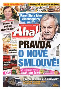 Obálka Aha! - 14.12.2023