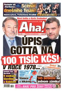 Obálka Aha! - 16.12.2023