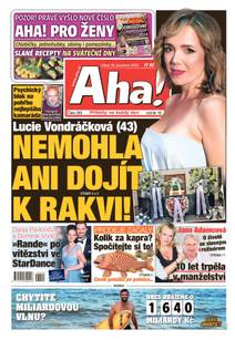 Obálka Aha! - 19.12.2023