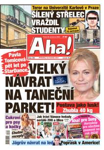 Obálka Aha! - 22.12.2023