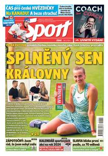 Obálka Sport - 2.1.2024