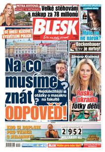 Obálka BLESK - 9.1.2024