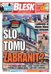 Obálka BLESK - 10.1.2024