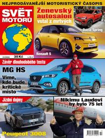 Obálka SVĚT MOTORŮ - 10/2024